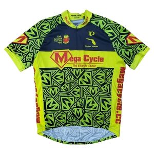 PEARL IZUMI Cycling Jersey Shirt MEGA CYCLE Sponsored Logo